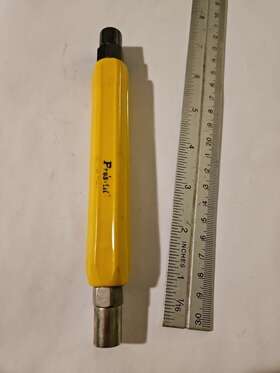 Pla1081 Platinum Tools Can Wrench 3/8 Inch And 7/16 Hex For Accessing Boxes Pedestals Connect Wires