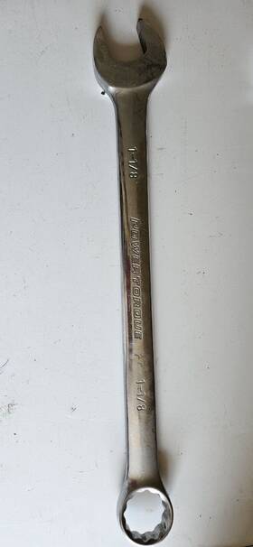 Gm6416 Power Torque 1-1/8 Inch Fully Polished Combination Wrench