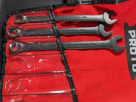 5932838 Proto Combination Wrench Set Alloy Steel Black Oxide 15 Head Offset