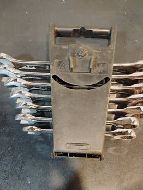Bw-1407s Proto 7pc Blackhawk By Reverse Gear Ratcheting Wrench Set 12-point Sae