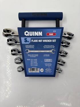 Mi1072649 Quinn Hand Tools 56794 Flare Nut Wrench Set Model