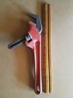R110 Reed Hex Offset Smooth Jaw Wrench Used Made In Usa