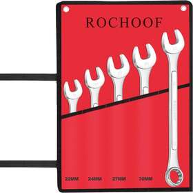 Cw004-5 Rochoof Combination Wrench Set 5-piece Metric 22-32mm