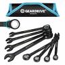 Rw08m144 Geardrive Ratcheting Wrench Set Metric