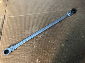 S-k Tools 89667 S-k Extra Long 17mm X 19mm Flex Head Ratcheting Reversible Wrench