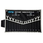 S980096729 Capri Tools Smartkrome Combination Wrench Set Pouch Metric And Sae