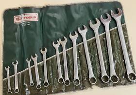 7013 Sk S.k. Tools 12 Piece Sae Combination Wrench Set #7013 1/4 Inch To 15/16 In S.k.pouch
