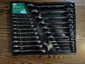 Sk 87021 #87021 21 Piece Superkrome Combination Wrench Set