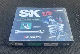 Sk 89700 Tools 14 Piece Metric Reversible G-pro Wrench Set # Ratcheting