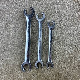 F2022 Sk F1214/f1618 S-k 3 Pc.flare Nut Wrench Set F1618 F1214 Sae