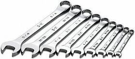 Skt86011 Sk Tools Usa 9 Piece Regular 6 And 12 Point Sae Superkrome Combination Wrench
