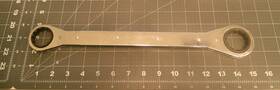 R3840a Snap-on 12-point 1 3/16 Inch X 1/4 Ratcheting Double End Box Wrench