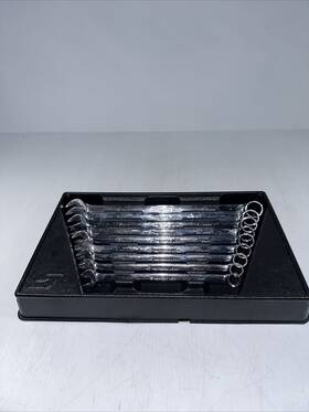 Soexlm710 Snap-on 9pc 12-pt Metric Xl Flank Drive Combination Wrench Set 11-19mm