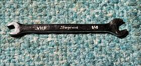 Vo68 Snap On Tools Usa 1/4 Inch X 3/16 Sae Double Open-end Wrench Nice Preowned Vo68 Snap On Tools Usa 1/4 Inch X 3/16 Sae Double Open-end Wrench Nice Preowned