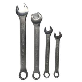7-86-833 Stanley 4pc Sae Combination Wrench Set 3/8 Inch To 11/16 12-point Used