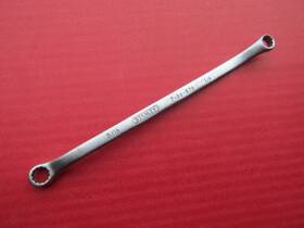 Stanley 7-86-874 Combination Double Box End Offset Wrench 1/4 Inch X 5/16 12-point