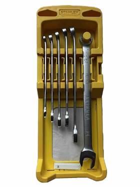 87-246 Stanley 6 Piece Combo Metric Wrench Set No