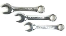 87-744 Stanley 87-728 3 Pc Combination Wrenches 87-841 Made In Usa