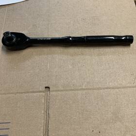 Stmt81208 Stanley 1/2 In Drive Black Chrome Ratchet Free Shipping Read Below