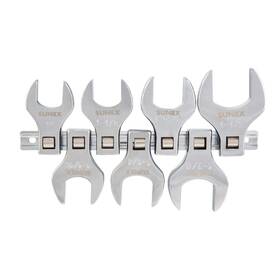 9720a Sunex Tools 799621048712 1/2-inch Drive Jumbo Sae Crowfoot Wrench Set 1-inch - 1-3/8-inch Full