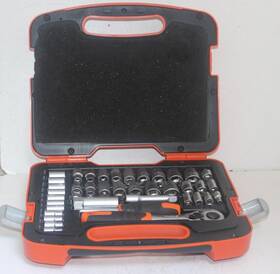 Rd4757 Tactix 39pc Complete Ratchet Set With Spinner Handle Metric And Sae