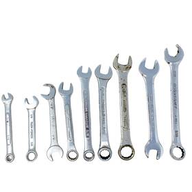 N102s Task Force Quau Kraft And Assorted Open End Combination Wrench Set 9 Pcs