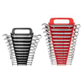 Wcb92301 Tekton Combination Wrench Set With Holder 1/4-3/4 Inch 6-19 Mm Chrome 25-piece