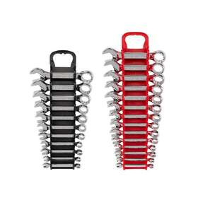 Wcb92403 Tekton Combination Wrench Set 25-piece 12-point Box End With Holder Polished Chrome