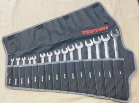 Tekton Wcb94102 Sae Combination Wrench Set With Pouch 15-piece 1/4-1 Inch