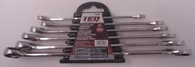 Tq393 Teq Correct 6 Piece Extra Long 12 Point Chrome Sae Combination Wrench Set