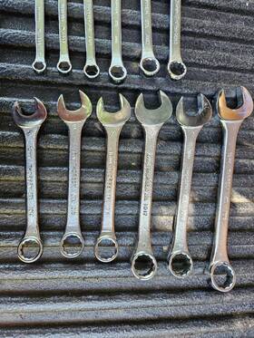 Vv42915 Thorsen Inch Used 12 Piece Metric Combination Wrench Set 8mm To 19mm