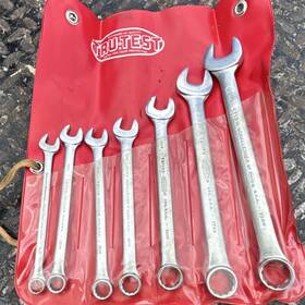 Tru-test T6111m Tru-test Challenger Combination Wrench Set Metric 6pc Double Ended Steel 8-19mm