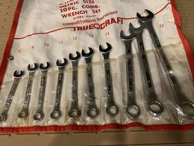 B410r Truecraft Metric Size 10 Pc. Wrench Set No. In Pouch