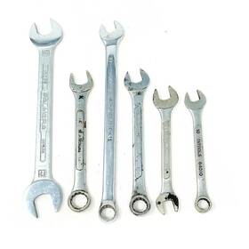 B424b Truecraft 6 Pcs Palmera And Assorted Double Ended Combination Wrench Set