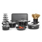 Ttu-u1292 Essential Home Pc Nonstick Cookware Set Aluminum Pots 048552484138