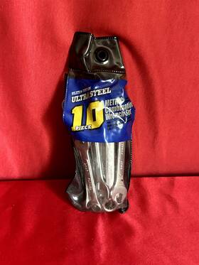 4c00022p Ultra Steel 10-piece Metric Combo Wrench Set