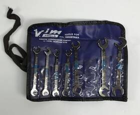 5120-00-962-7580 Vim Tools 7 Pcs. Mini Wrench Set Nsn 5120 00 962 7580