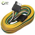 Accepscbl0105 Vnwndwpcdq General Flat Trailer Wiring Harness Kit Male 816165025907