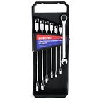 W003321a Combination Wrenches Ratcheting Sae With Compact Organizer Rack 820909738688