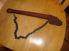 Wa14 Reed Manufacturing Heavy Duty Chain Wrench Usa Made