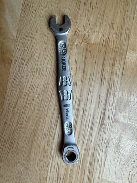 05073280001 Wera Ratcheting Combination Wrench Joker Sae 5/16 X 144mm - Preowned