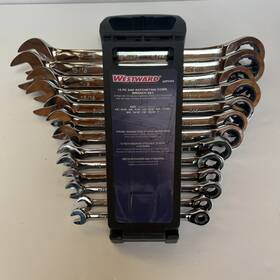 20ph05 Westward Ratcheting Wrench Set 13 Piece 1 Gearwrench Combination