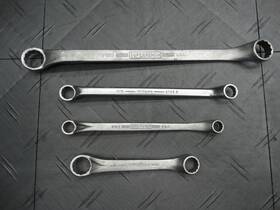 873ib Williams Superrench Box End Wrench Set Lot Of 4
