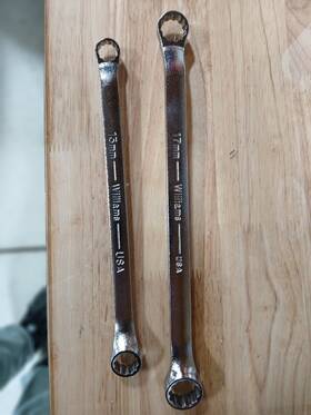Williams Bwm1719 2 Metric Offset Double Box End Wrenches Usa