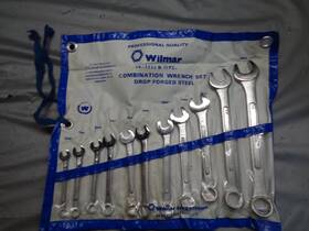 W-111 Wilmar 039564112157 Metric 11 Piece - 6 To19mm Drop Forged Combination Wrench Set