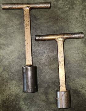 Wr1005611 Wright Snap-on T-handle Penta Socket Wrench Lineman Tool