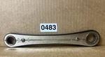 Craftsman 9-43684 Usa Ratcheting Box End Wrench 5/8 & 3/4 Used Chrome Vintage. Fixed Price $24.99.