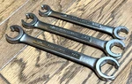 Craftsman Tools Flare Nut Line Hose Offset Sae Open Wrench Lot Deep Usa. Fixed Price $45.00.