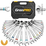 Grenpro 23PCS Flexhead Ratcheting Set, Combination Wrenches Se.... Fixed Price $184.51.