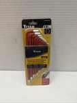 Titan 12713 13-PIECE Sae Extra Long Ball End Hex Key Set,red. Fixed Price $18.99.